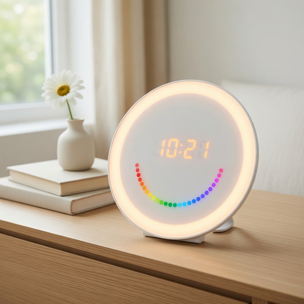 Sunrise Alarm Clock with Dual Reading Light