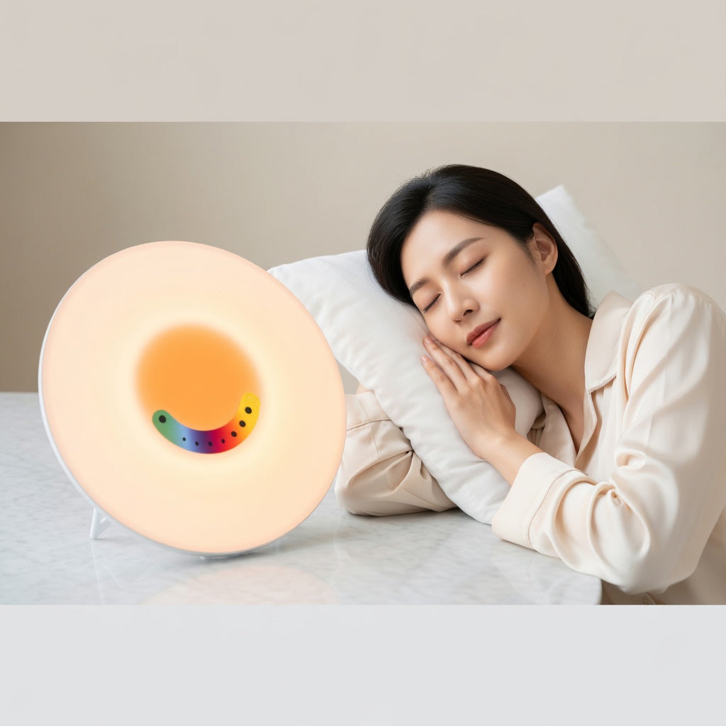 Sunrise Alarm Clock with Dual Reading Light