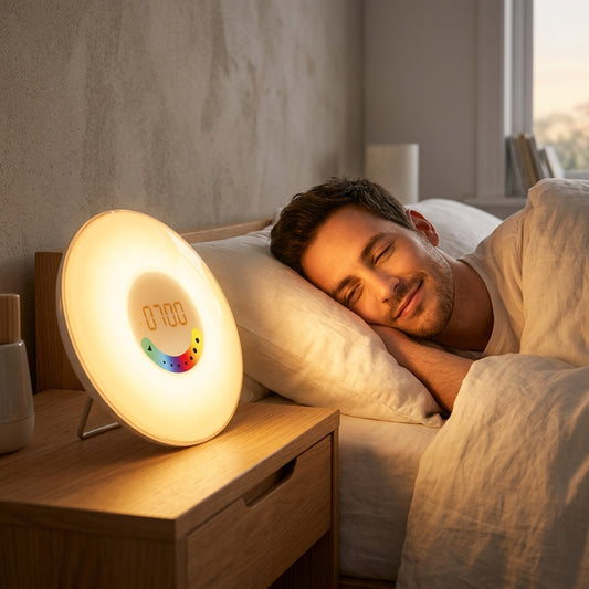 Sunrise Alarm Clock with Dual Reading Light